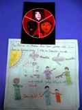 Postcards for Peace by children Gaza to children Italy