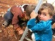 Si gioca con quello che si ha (Campo di Bab Al Salam, Siria - linea di confine)